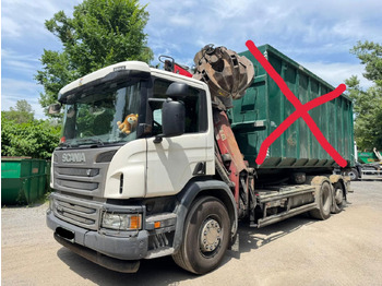 Konteineris-vežimus/ Sukeisti kūną sunkvežimis SCANIA P 410