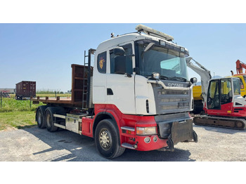 Scania R400 6x2 abroll tipper + plato  lizingą Scania R400 6x2 abroll tipper + plato: foto 3