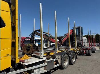Miškovežis, Sunkvežimis su kranu Volvo FH 16 750 6x4 + Fliegl: foto 4