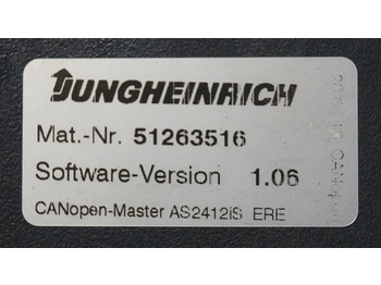 Valdymo blokas - Krovimo technika Jungheinrich 51226801 | Rij/hef/stuur regeling  drive/lift/steering controller A: foto 3