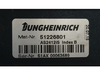 Valdymo blokas - Krovimo technika Jungheinrich 51226801 | Rij/stuur regeling  drive/steering controller AS2412 i S: foto 2