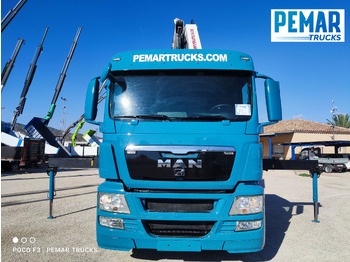 Savivartis sunkvežimis, Sunkvežimis su kranu MAN TGS 26.480 6X2 GRUA MULTILIFT: foto 2