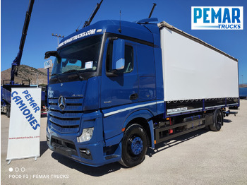 Tentinis sunkvežimis MERCEDES-BENZ Actros 1836