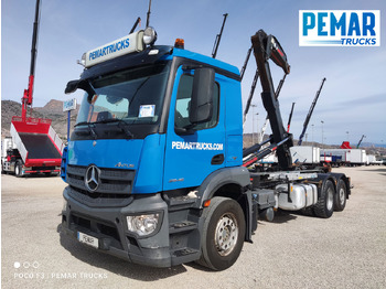 Konteineris-vežimus/ Sukeisti kūną sunkvežimis MERCEDES-BENZ Antos 2546