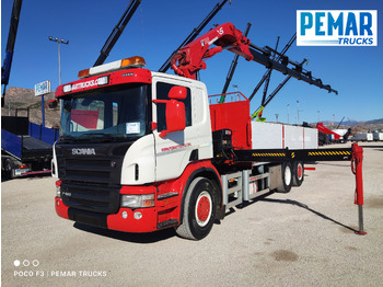 Sunkvežimis su kranu SCANIA P 400