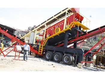Nauja Sijotuvas Kinglink MOBILE CONE CRUSHER & VIBRATING SCREEN PLANT 100TPH: foto 2