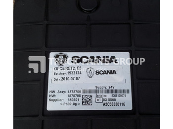 Valdymo blokas - Sunkvežimis SCANIA EUO5, EUO4, HPI, XPI, OPC5, ET2, E5, ECU GMS control unit: foto 2