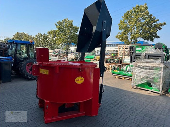 Nauja Betono maišyklė Jar-Met Betonmischer 1200 Liter Selbstlader Schaufel Mischer Traktor NEU: foto 3