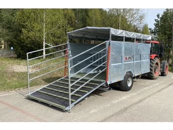 Nauja Gyvulių pervežimo priekaba Cynkomet Viehanhänger / Livestock trailer / Remorque bétaillère / Remolque ganadero / Rimorchio per bestiame / Прицеп для перевозки животных / Przyczepa do przewozu zwierząt: foto 3