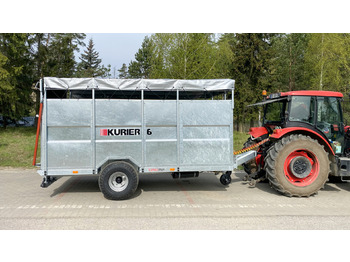 Nauja Gyvulių pervežimo priekaba Cynkomet Viehanhänger / Livestock trailer / Remorque bétaillère / Remolque ganadero / Rimorchio per bestiame / Прицеп для перевозки животных / Przyczepa do przewozu zwierząt: foto 5