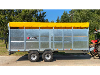 Nauja Gyvulių pervežimo priekaba Cynkomet Viehanhänger / Livestock trailer / Remorque bétaillère / Rimorchio per bestiame / Rimorchio per bestiame /Прицеп для перевозки животных / Przyczepa do przewozu zwierząt: foto 2