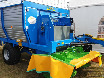Nauja Priekaba rinktuvė ZAMET Mähladewagen / Green forage mower / Remorque autochargeuse / Autocaricante / Carro per foraggio con falciatrice a tamburo / Самозагружающийся прицеп с косилкой / Przyczepa samozaładowcza 19 m3: foto 5