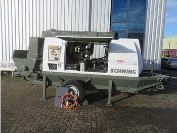 Stacionarus betono siurblys 2014 SCHWING SP1800 D4i static pump: foto 4