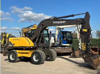 Ratinis ekskavatorius Volvo EW160: foto 5