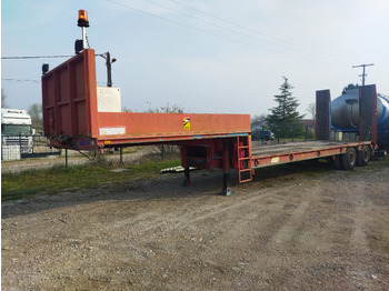 Žemo profilio platforma puspriekabė CASTERA