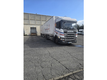 Konteineris-vežimus/ Sukeisti kūną sunkvežimis SCANIA R 450