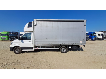 Tentinis mikroautobusas VOLKSWAGEN CRAFTER PLANDEKA: foto 4
