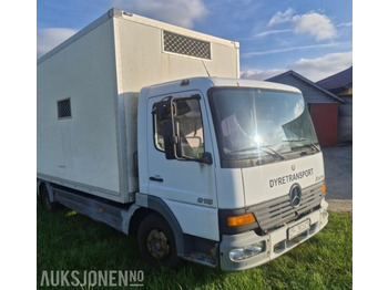 Gyvulių pervežimo sunkvežimis 2003 Mercedes-Benz 818 - Skapbil/dyretansportbil: foto 4