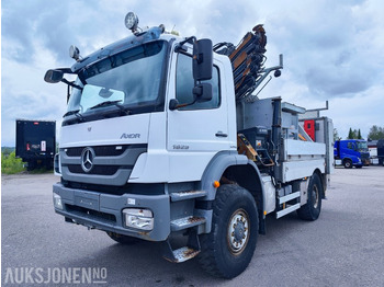 Sunkvežimis su kranu MERCEDES-BENZ Axor 1829