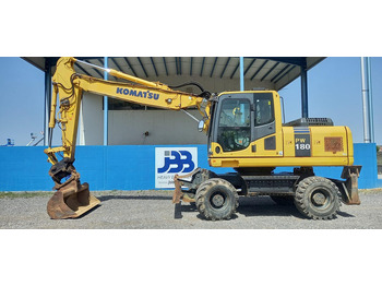 Ratinis ekskavatorius KOMATSU PW180
