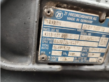 Pavarų dėžė MAN TGX