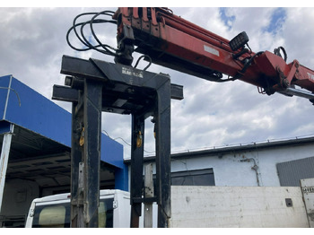 Platforminis/ Bortinis sunkvežimis, Sunkvežimis su kranu MAN Inny MAN MAN TGS 26.360 Skrzynia HDS + hwytak 2008: foto 5