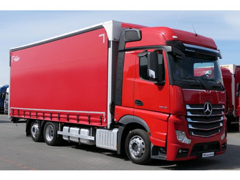 Tentinis sunkvežimis Mercedes-Benz ACTROS 25. 480 / FIRANKA / PODNOSZONY DACH / 3 o: foto 5