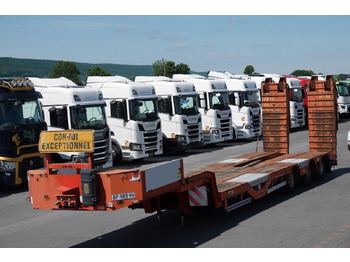 Žemo profilio platforma puspriekabė TRAX