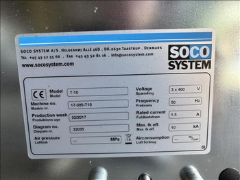 Pakavimo įranga Soco T10 Case taper: foto 5