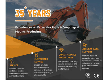 Nauja Sankaba ir dalys E300 EL300B Engine 3306 Flexible Rubber Pump Coupling Assy For Excavator CAT E300B 0946377 094-6377: foto 4 Nauja Sankaba ir dalys E300 EL300B Engine 3306 Flexible Rubber Pump Coupling Assy For Excavator CAT E300B 0946377 094-6377: foto 4