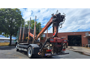 Miškovežis, Sunkvežimis su kranu MAN TGA 18.480 Holz LKW: foto 4