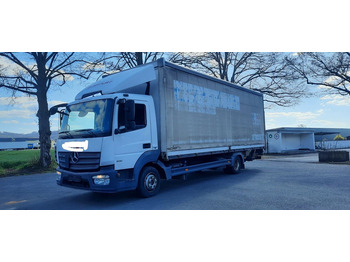 Tentinis sunkvežimis Mercedes-Benz 816 Atego 4x2 Plane Spriegel Klima: foto 5