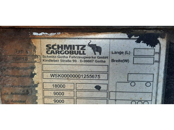 Schmitz Cargobull Containeranhänger mit Container lizingą Schmitz Cargobull Containeranhänger mit Container: foto 2