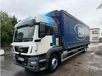 Refrižeratorius sunkvežimis 2014 MAN TGM Curtainside Truck: foto 2