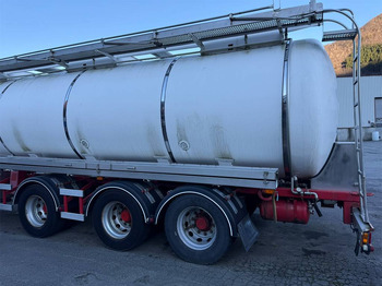Puspriekabė cisterna Annet Schrader tank trailer 32 m2: foto 5