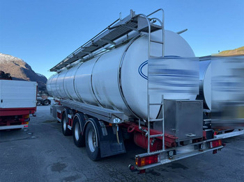 Puspriekabė cisterna Annet Schrader tank trailer 32 m2: foto 4
