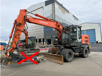 Ratinis ekskavatorius Hitachi ZX 140 W-3: foto 2