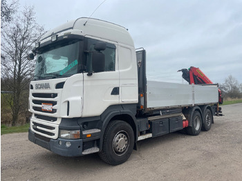 Platforminis/ Bortinis sunkvežimis SCANIA R 480