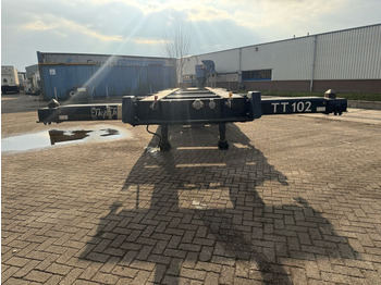 Konteineris-vežimus/ Sukeisti kūną puspriekabė Kögel PORT 40 SIMPLEX 20 CONTAINER CHASSIS, NL TRAILER, 2020: foto 3