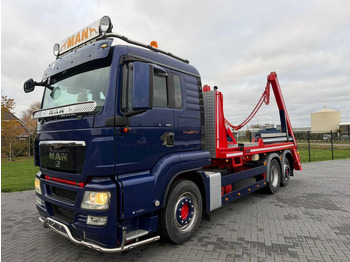 Nuožulnaus pakėlimo ant platformos sunkvežimis MAN 28.480 PORTAAL ARM, BLAD LUCHT, RETARDER, 6X2.: foto 4