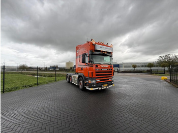 Vilkikas Scania R 164 GA 6X2/4 NA 580 SHOW TRUCK, GESTUURDE VOORLOPER, COMPLEET, TOP.: foto 4