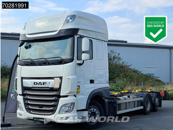 Konteineris-vežimus/ Sukeisti kūną sunkvežimis DAF XF 480