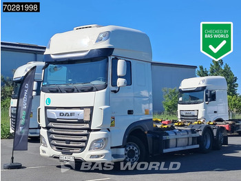 Konteineris-vežimus/ Sukeisti kūną sunkvežimis DAF XF 480