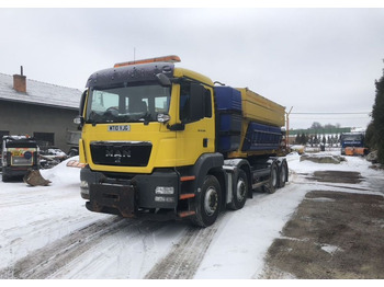 MAN TGS 32.360 8x4 piaskarka solarka schmidt euro5 pług lizingą MAN TGS 32.360 8x4 piaskarka solarka schmidt euro5 pług: foto 4