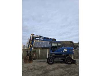 Ratinis ekskavatorius KOMATSU PW180