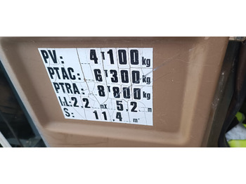 Platforminis/ Bortinis sunkvežimis RVI TRM2000: foto 5