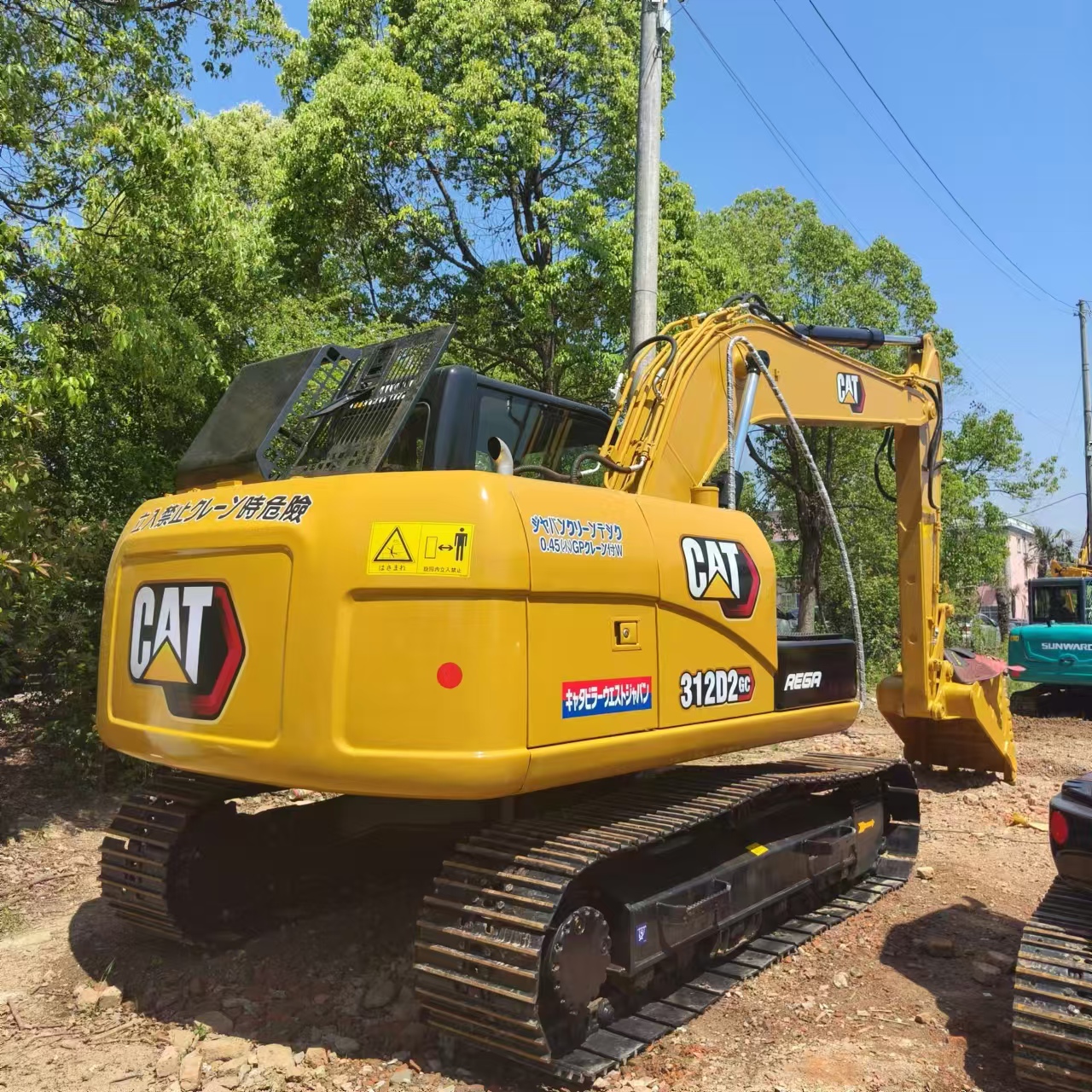 Vikšrinis ekskavatorius CATERPILLAR 312
