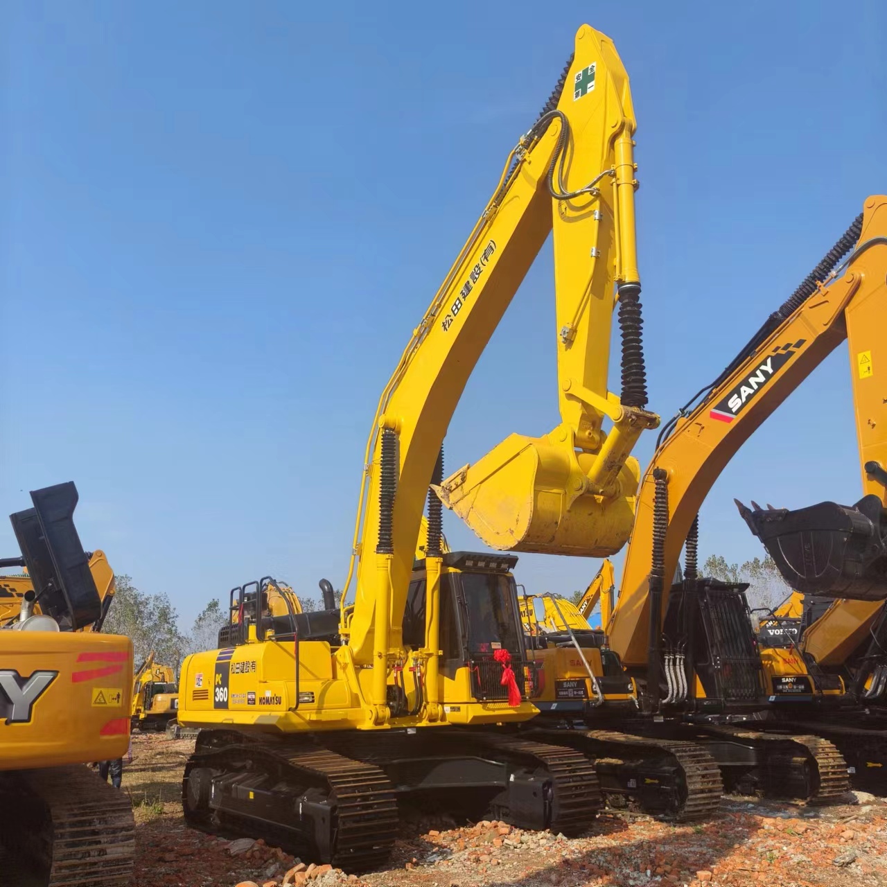 Vikšrinis ekskavatorius KOMATSU PC360