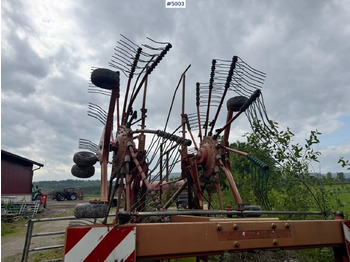 Pašarų tvarkymo technika 2007 Kverneland Taarup 9184C Collector harrow: foto 4