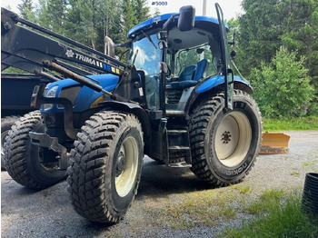 Traktorius 2009 New Holland T6040 SS w/ Trima front loader: foto 2